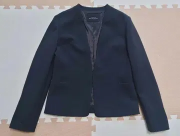 그린 라벨 릴랙싱 노카라 자켓 다크 네이비