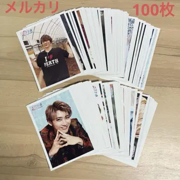 초특급 유키 무라타 유키 브로마이드 묶음 판매 100장 세트