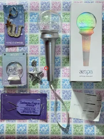 aespa 응원봉 ver.1 기타 굿즈