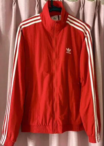adidas 레드 트랙 자켓