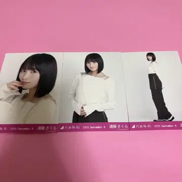 노기자카46 엔도 사쿠라 브로마이드 어깨 트임 상의 컴프