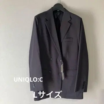 UNIQLO:C 감동 더블 자켓 릴랙스 핏 L 사이즈