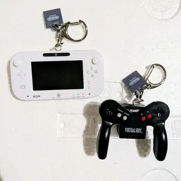 닌텐도 뮤지엄 버추얼 보이&Wii U 키링&쇼핑백