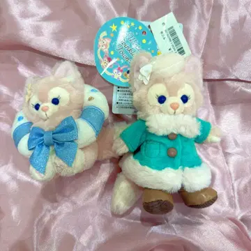 리나벨 윈터 잉크링 타운 인형 배지 스트랩