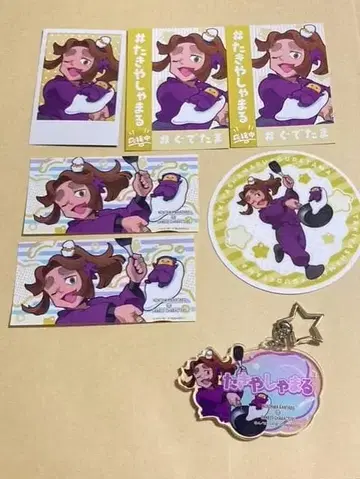 닌타마 란타로 amocafe 아모카페 산리오 타키야샤마루 세트