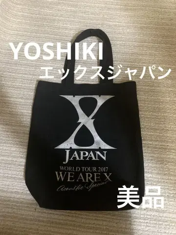 X JAPAN WORLD TOUR 2017 토트백. 빅 사이즈.