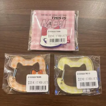 ME:I 복권 카라비너 헤어 클립