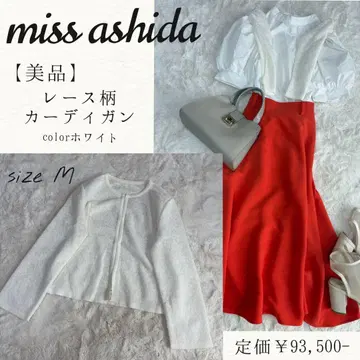 [새상품급] miss ashida 미스아시다 레이스 패턴 가디건