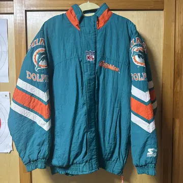 구제 의류 90s 돌핀스 NFL 나일론 자켓 L 사이즈