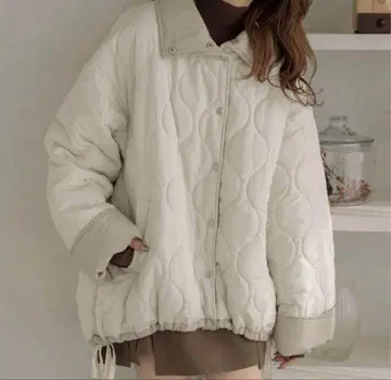 Ambre Neige 리버서블 퀼팅 자켓 아우터