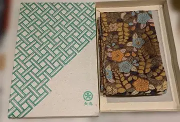 반폭 오비 꽃무늬 앤티크