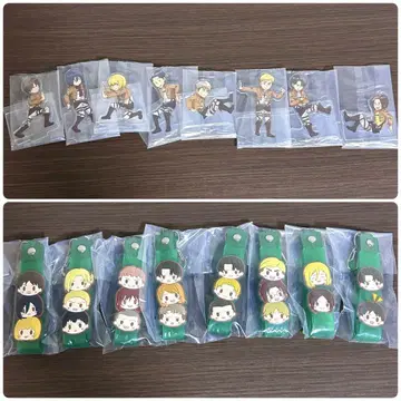 [새상품] 진격의 거인 제일복권 H상 I상 전 8종 컴플리트 세트