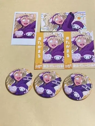 닌타마 란타로 amocafe 아모카페 산리오 사이토 타카마루 세트