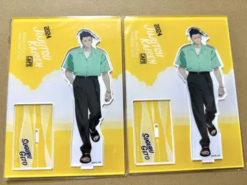 주술회전 회옥옥절 카페 2024 아크릴 스탠드 게토 스구루 2개 세트