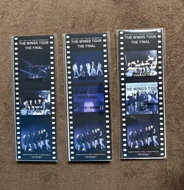 BTS MOVIE WEEKS 영화 입장객 특전 3매 세트 컴플리트