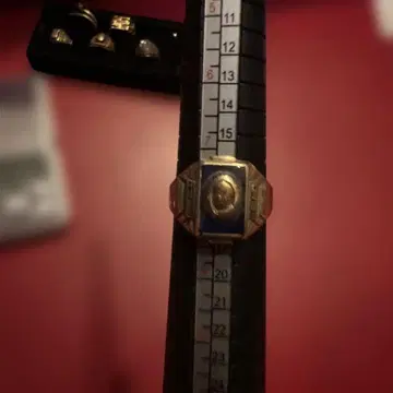 1959년제 빈티지 10k 카보숑컷