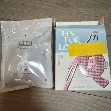 [ W ] POP MART PIN FOR LOVE W 아크릴 키링