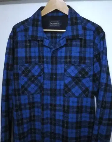 PENDLETON 울 보드 셔츠 L 체크 JAPAN FIT