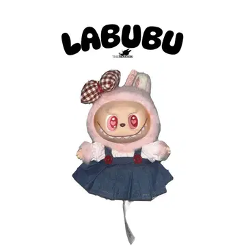 LABUBU 토끼 디자인 봉제 인형