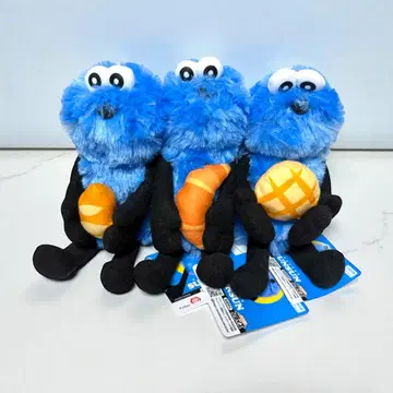 퍼펫 스스 봉제 인형 빵 3종 컴플리트 세트