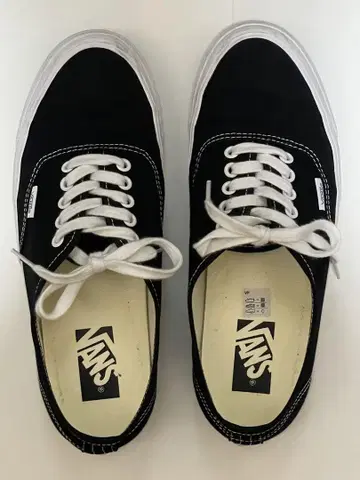 VANS LX Authentic Reissue 44 블랙 스니커즈