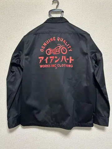 새상품 미사용 IRON HEART 아이언 하트 긴팔 셔츠 사이즈 L