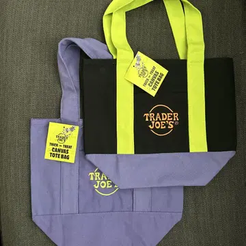 TRADER JOE'S 할로윈 미니 토트백 2세트