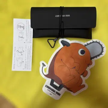 CHAINSAW MAN 안경 케이스 블랙