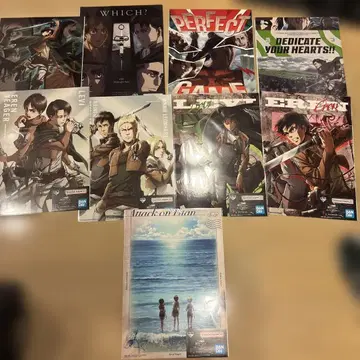 제일복권 진격의 거인 클리어 포스터