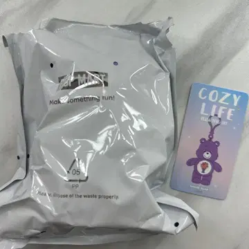 팝마트 케어베어 보라색 COZY LIFE