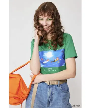 moussy 피터팬 T셔츠