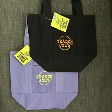 TRADER JOE'S 할로윈 한정판 미니 토트백 2색 세트