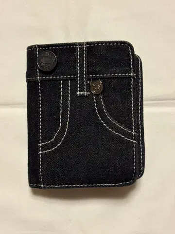 DRUG STORE'S 데님 접이식 지갑