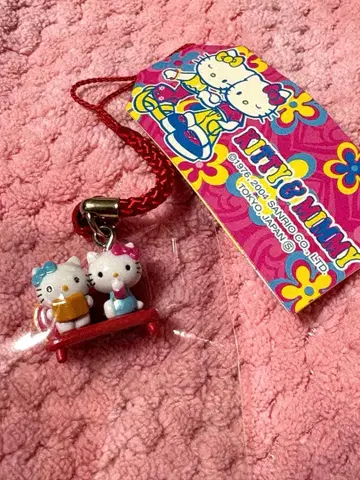 (레어) 키티 & 미미 뿌리 장식 벤치