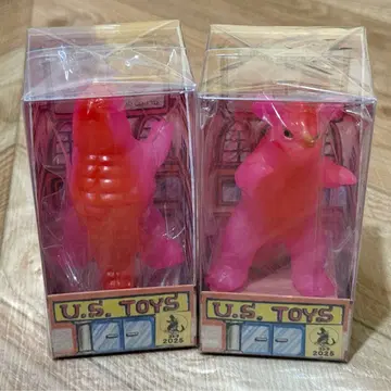 ustoys 장미 4족 장미(핑크) 2개 세트 피규어 미개봉