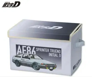 이니셜 D 뚜껑 포함 수납 박스 후지와라 타쿠미 AE86