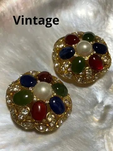 Oscar de la Renta 오스카 데 라 렌타 빈티지 귀찌
