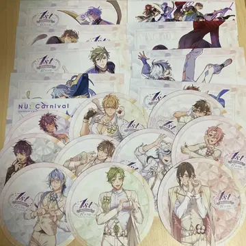 NU 카니발 애니메이트 카페 코스터 모음