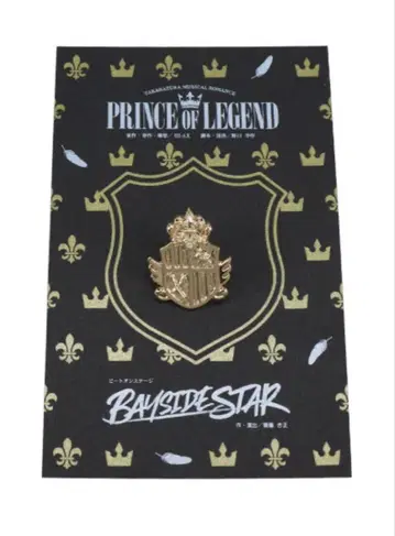 다카라즈카 PRINCE of LEGEND 핀 배지 BAYSIDE STAR