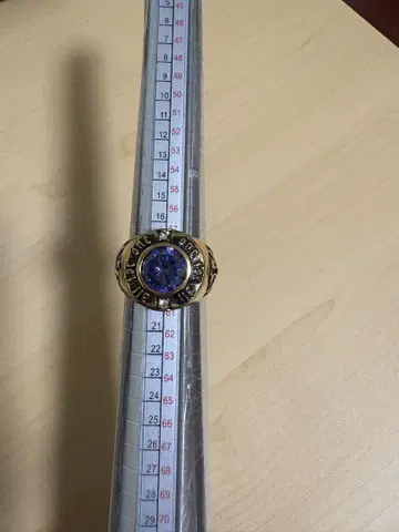 골드링 카보숑컷 풍