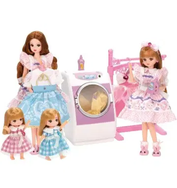 절판 미개봉 새상품 리카짱 LF-02 뱅글뱅글 세탁기 타카라토미