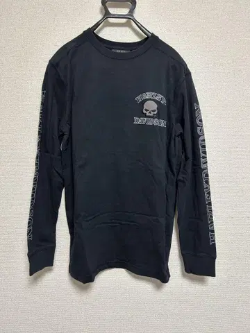 Harley-Davidson 스컬 로고 롱 슬리브 T셔츠 사이즈 S