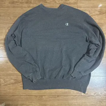 Champion 그레이 크루넥 맨투맨 XL