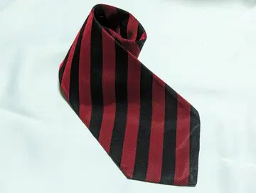 Sulka 70s 고급 미국 빈티지 스트라이프 실크 넥타이