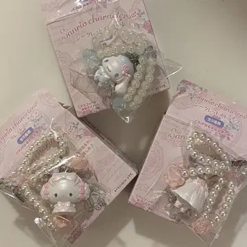 산리오 시크릿 스트랩 시나모롤 마론크림 코기뮨