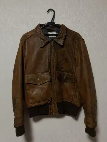 가죽 자켓 vintage 80s USA 착용컷 있음