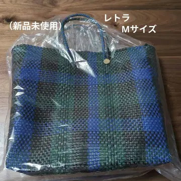 레트라 메르카도 백 3컬러 체크 ( M 사이즈 ) 미사용 새상품