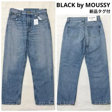 새상품 blkby MOUSSY 마우지 HUILA blue denim
