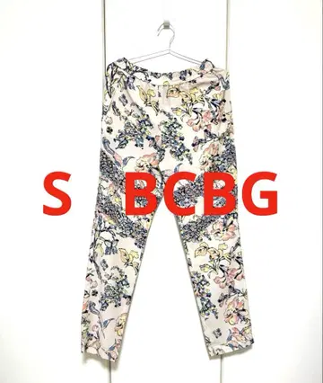 BCBGMAXAZRIA 꽃무늬 캐주얼 팬츠