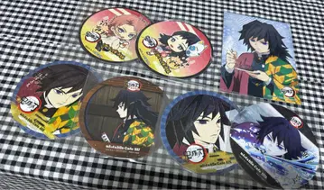 귀멸의 칼날 ufotable 다이닝 코스터 생 브로마이드 토미오카 기유